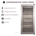 Wholesale freestanding dry aged meat cabinet refrigerator